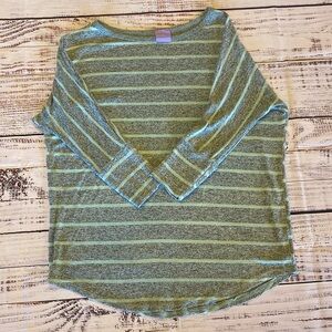 Market & Spruce Corinna striped Dolman top. From Stitch Fix.